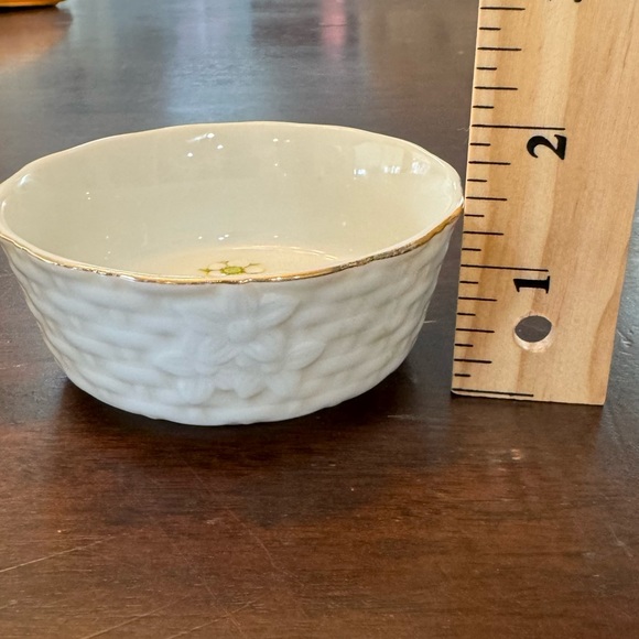 John Wagner & Sons Strawberry Basket Weave Small Bowl Ivyland PA Made in Japan - Picture 10 of 10